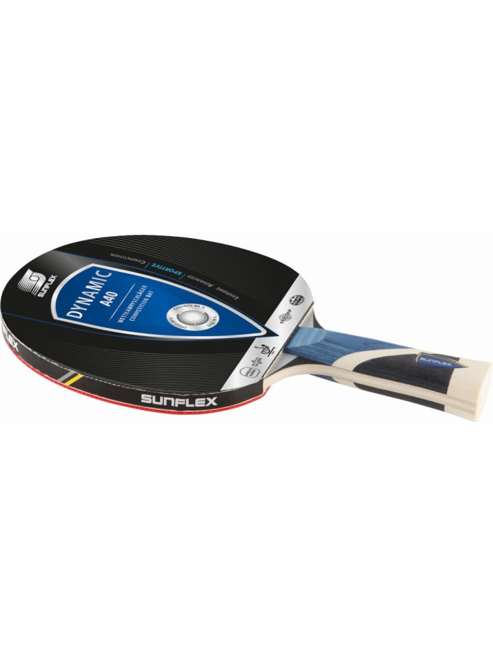 Sunflex Tischtennisschläger Dynamic A40, Wettkampfschläger, ITTF zugelassen günstig kaufen onesize