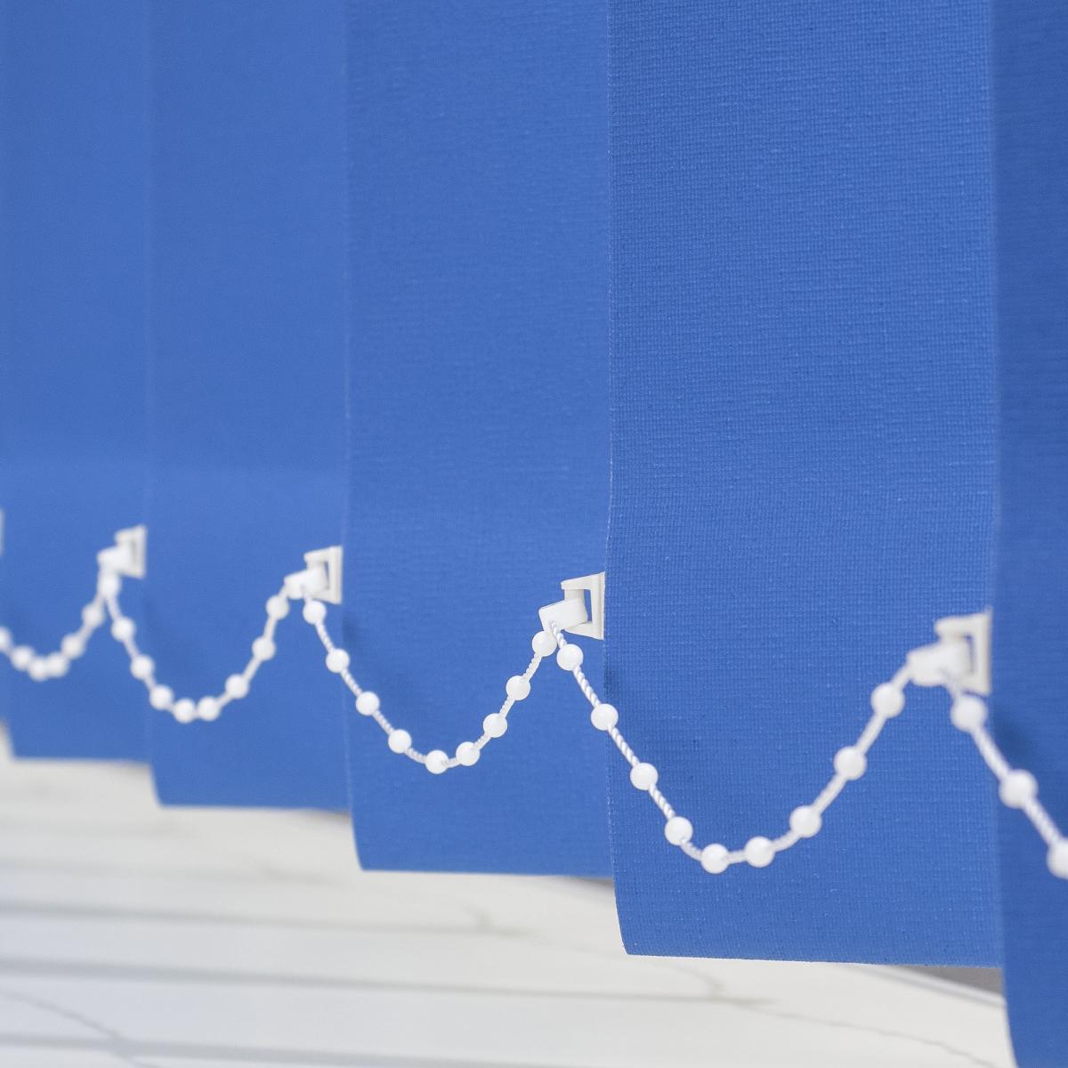 Bella Casa Vertikalanlage Maß, 127 mm Lamelle, 150 x 180 cm, blau