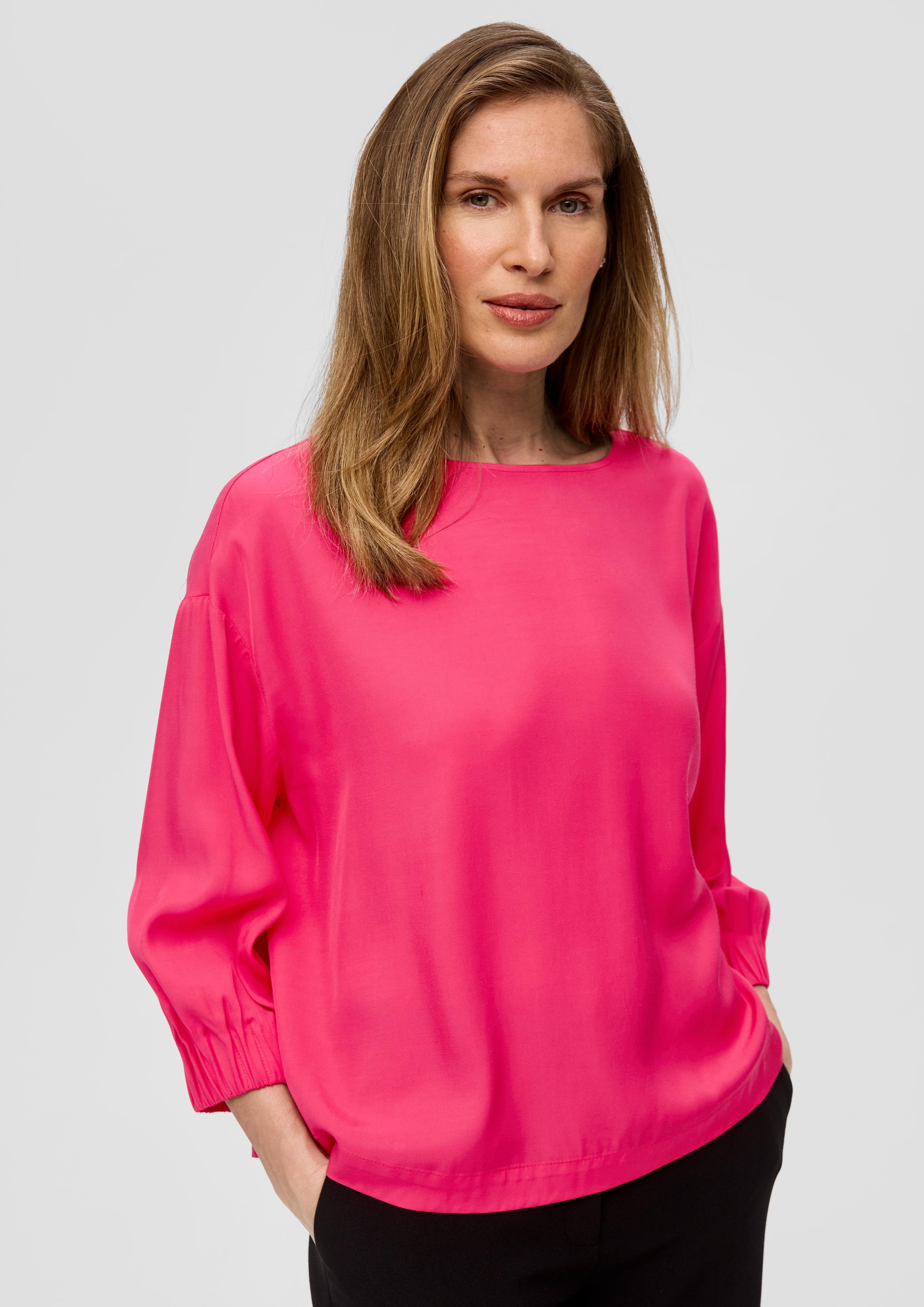 Weite Bluse aus Twill  2145052-4554