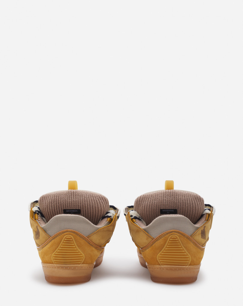 SNEAKERS CURB EN CUIR