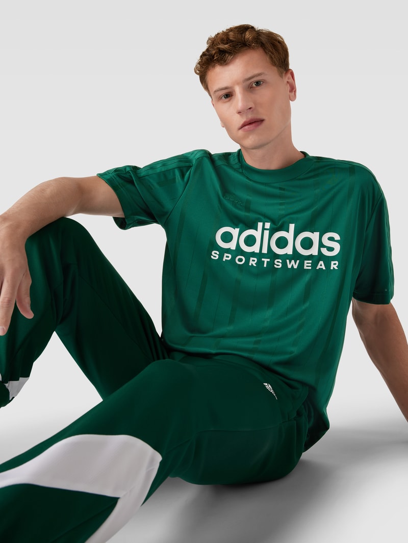 T-Shirt mit Label-Print Modell 'TIRO' in bottle