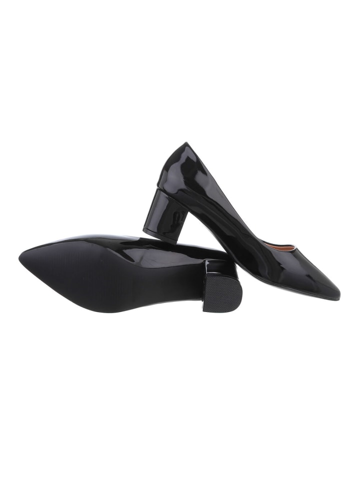 Ital-Design Pump in Schwarz günstig kaufen