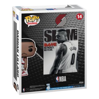 NBA Cover POP! Basketball Vinyl Figur Damian Lillard (SLAM Magazin) 9 cm