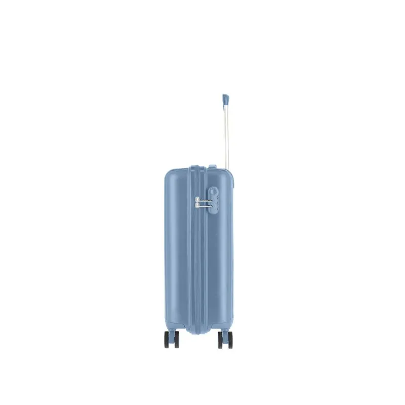 Travelite VAKA Kabinengepäck S mit 4 Rollen - Blaugrau