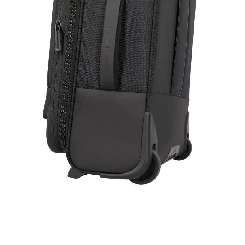Travelite CROSSLITE Bordtrolley S mit 2 Rollen (54 cm) - Schwarz
