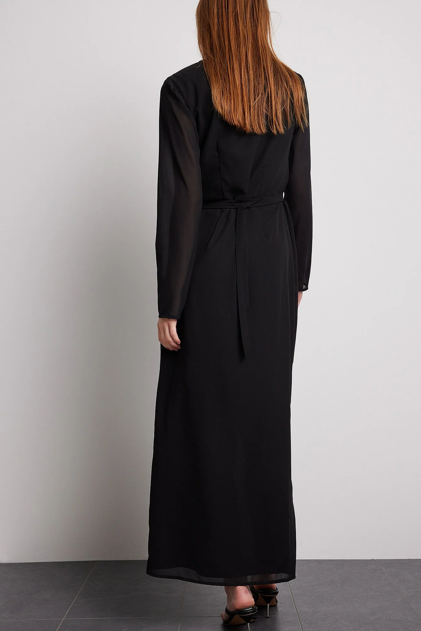 Maxikleid mit Overlap