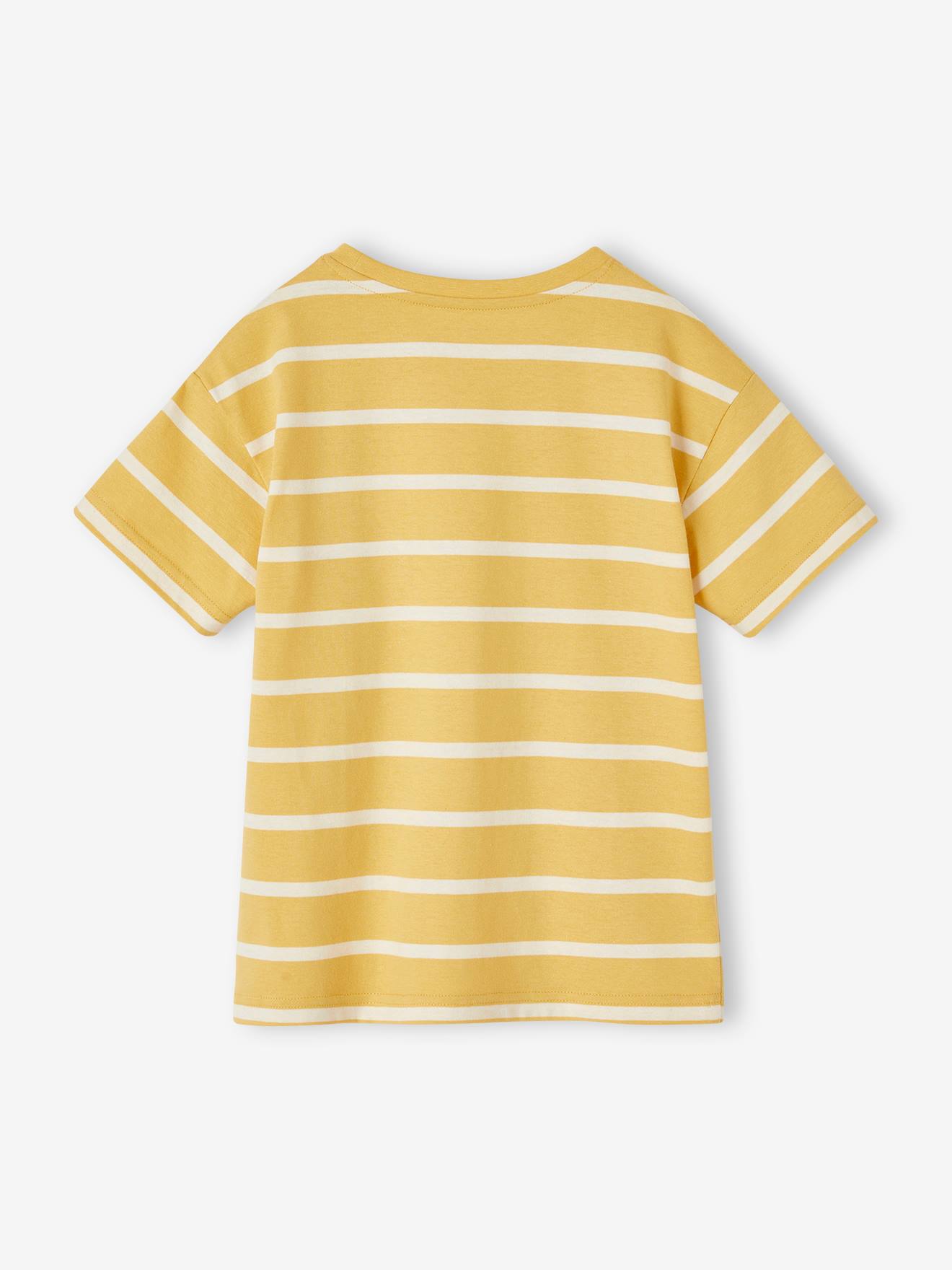 Vertbaudet Jungen T-Shirt, personalisierbar - ocker
