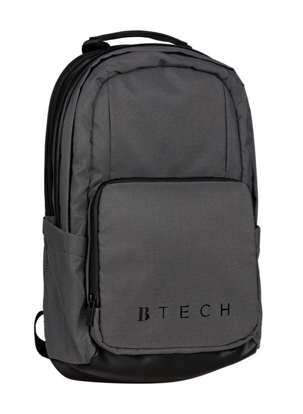 BOGGI MILANO, Rucksack, Mikrofaser wasserabweisend, schwarz