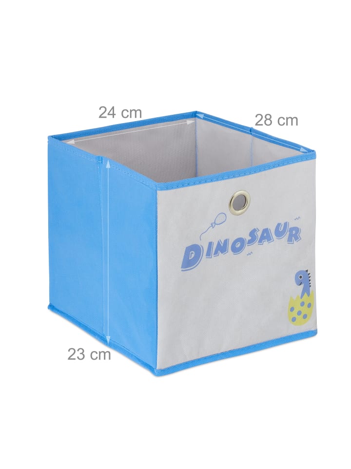 relaxdays Kinderregal Dino in Bunt - (B)53 x (H)62 x (T)30 cm günstig kaufen onesize