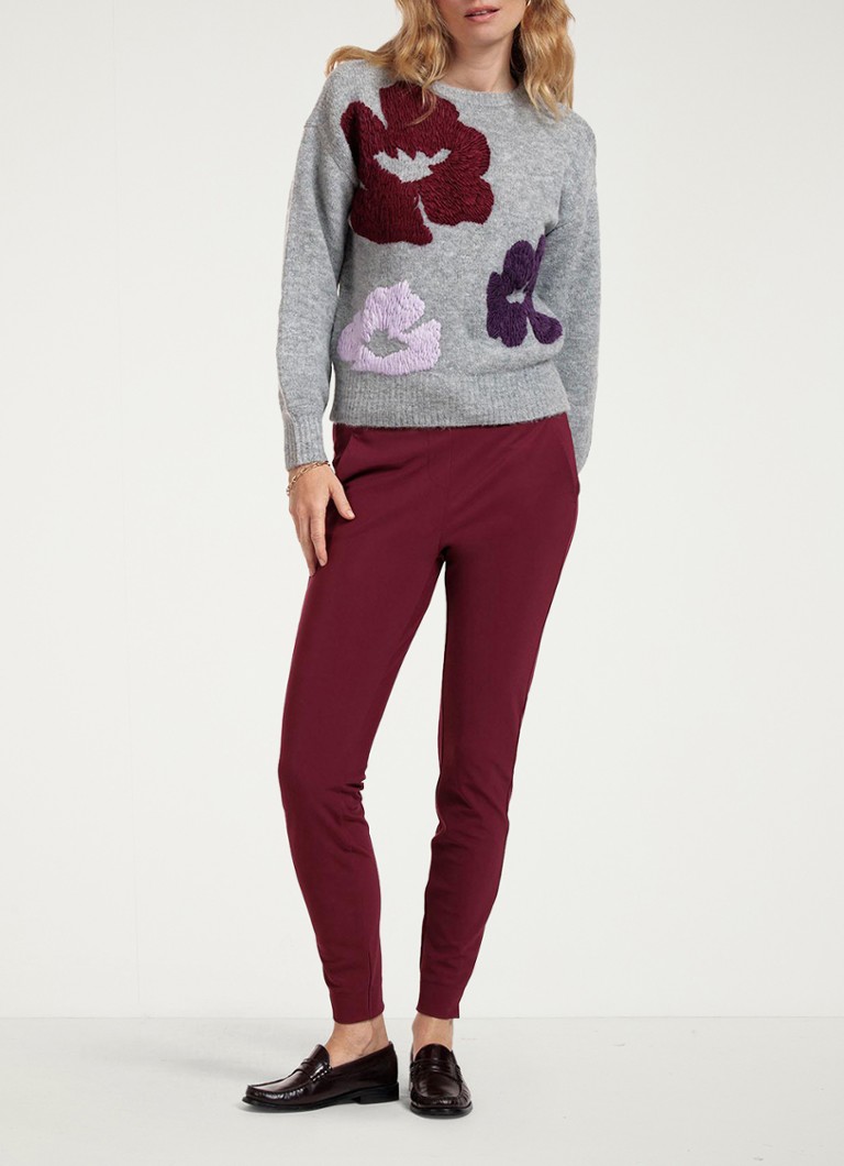 Sweter z cienkiej dzianiny Studio Anneloes Nour z dzianinowym wzorem