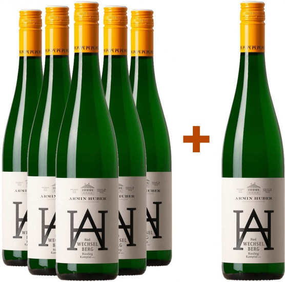 5+1 Paket Riesling Ried WECHSELBERG Kamptal DAC trocken - Weingut Armin Huber