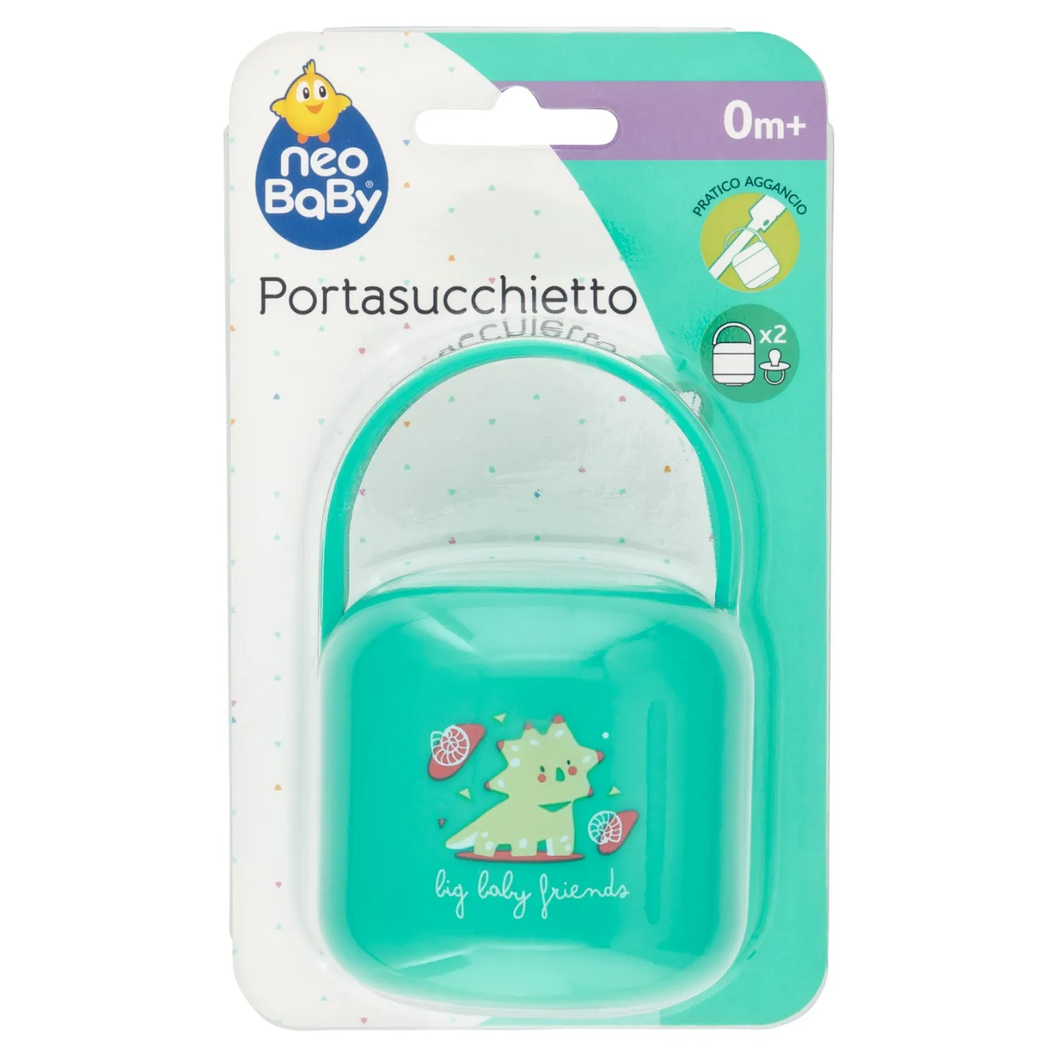 Porte-tétine Neo Baby vert 0m