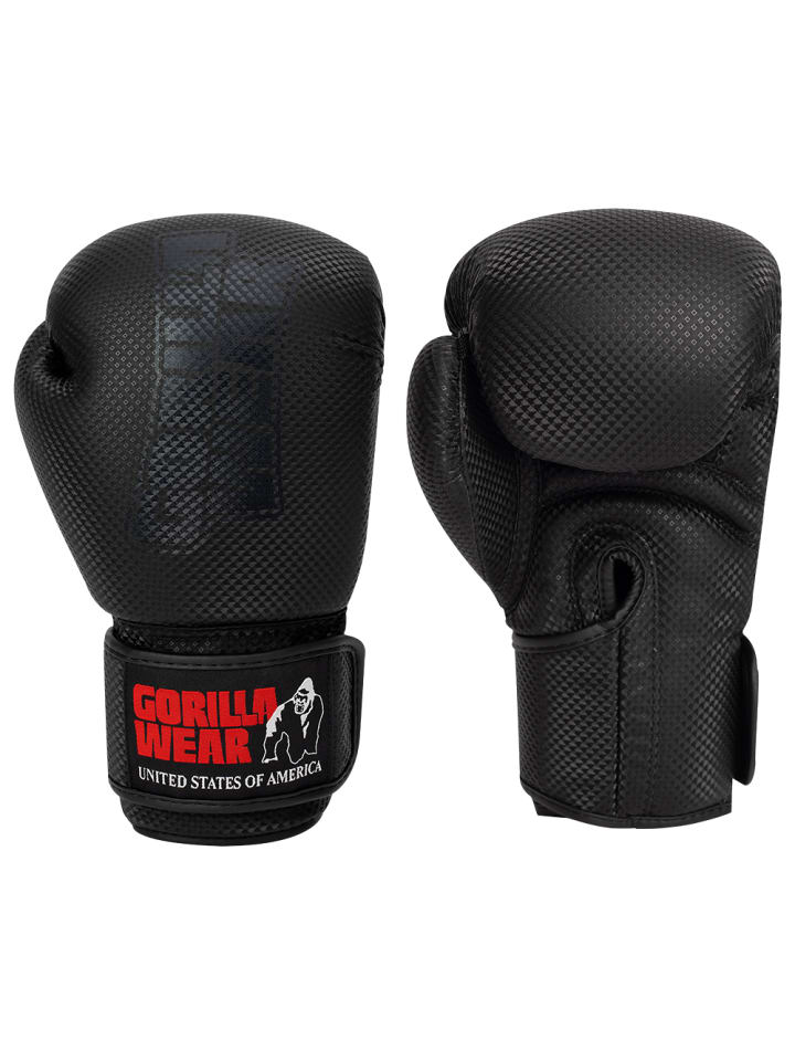 Gorilla Wear Boxhandschuhe - Montello - Schwarz günstig kaufen