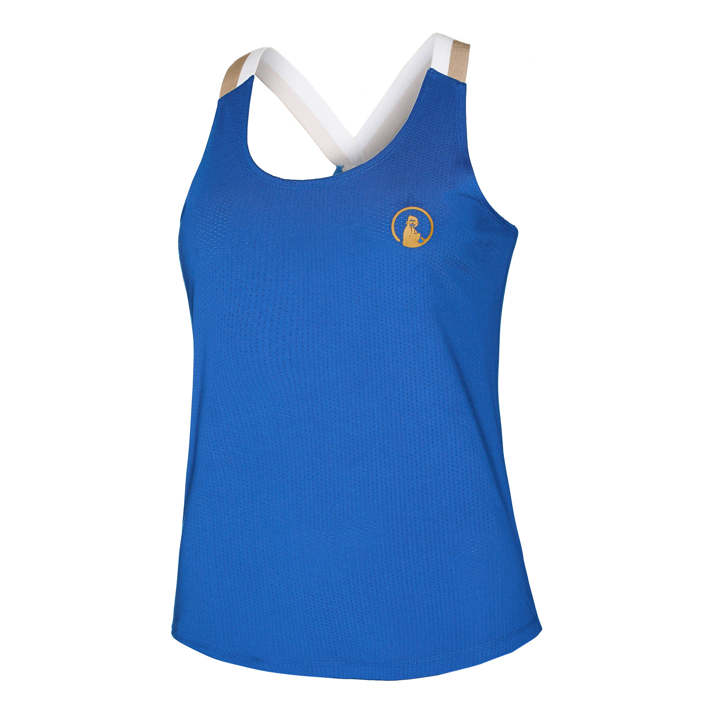 Serve & Volley Tank-Top Damen - Blau