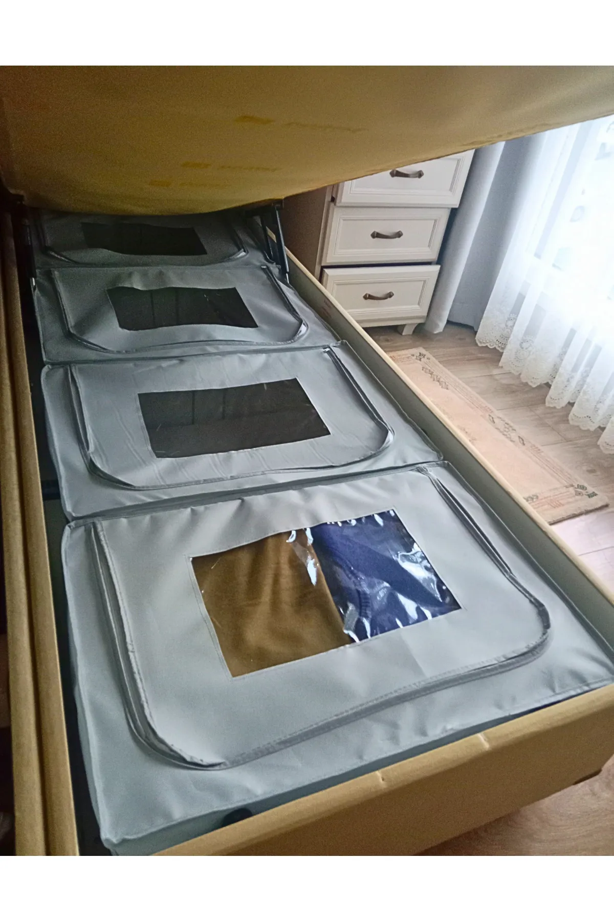 Seryat  Kofferpacktasche - Grau - 1 Stück