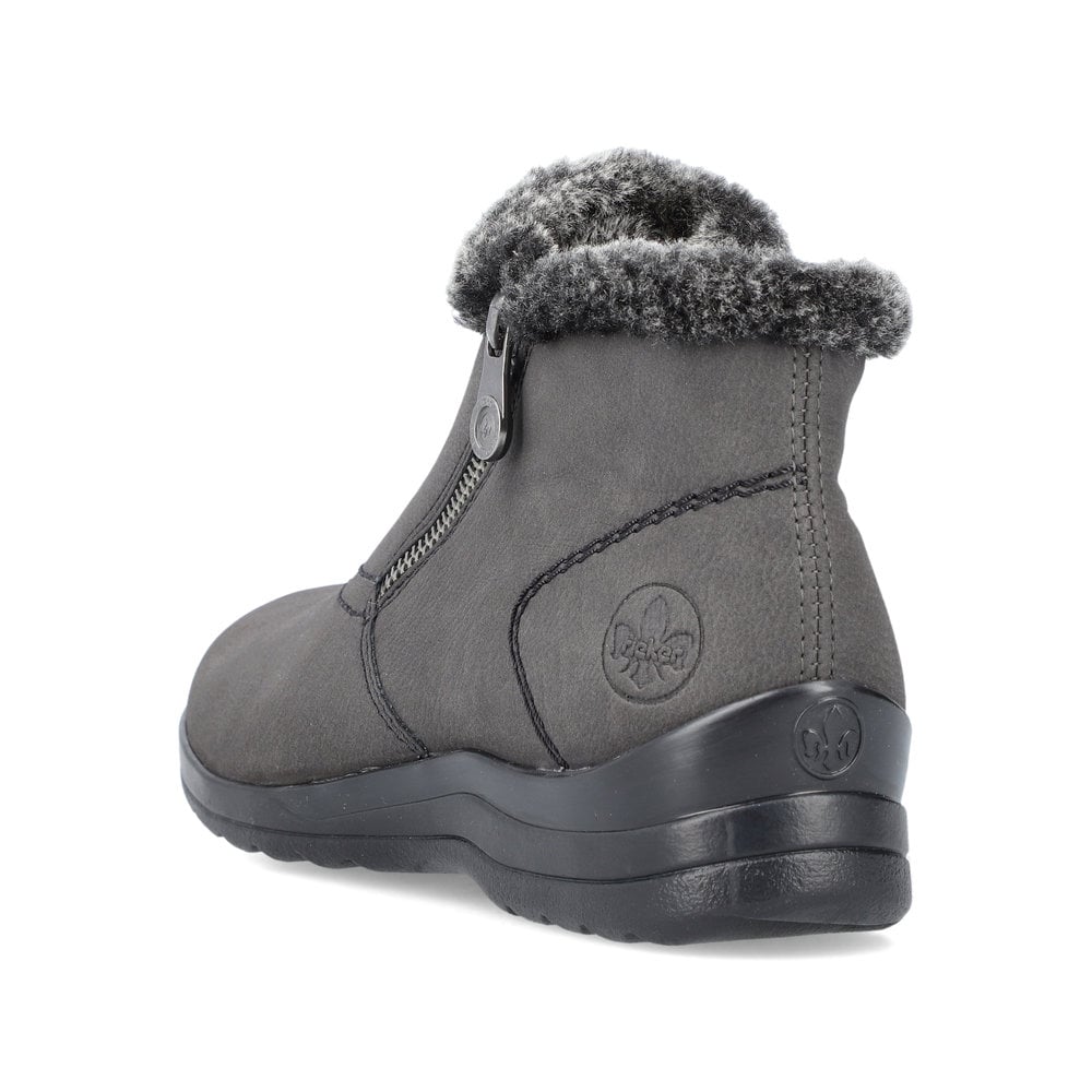 Rieker Damen Kurzstiefel anthrazit