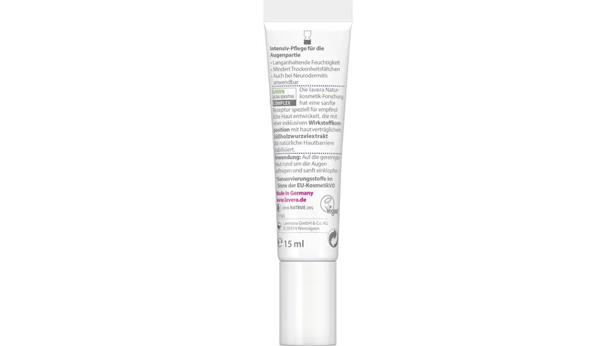 lavera NEUTRAL Augencreme 15 ml