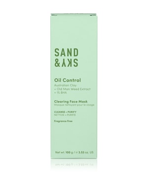 Sand & Sky Oil Control Clearing Face Mask Gesichtsmaske-100 g