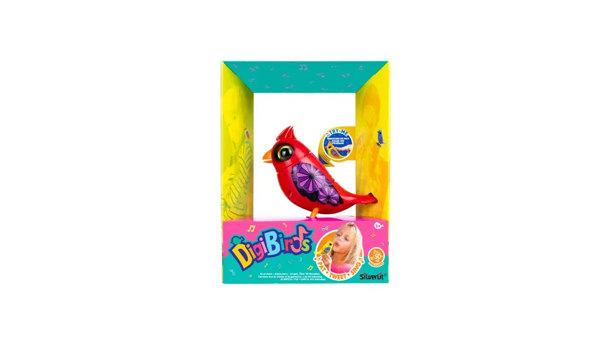 Silverlit Digi Friends - 88600 Digi Birds - Single Pack, 1 Stück, sortiert