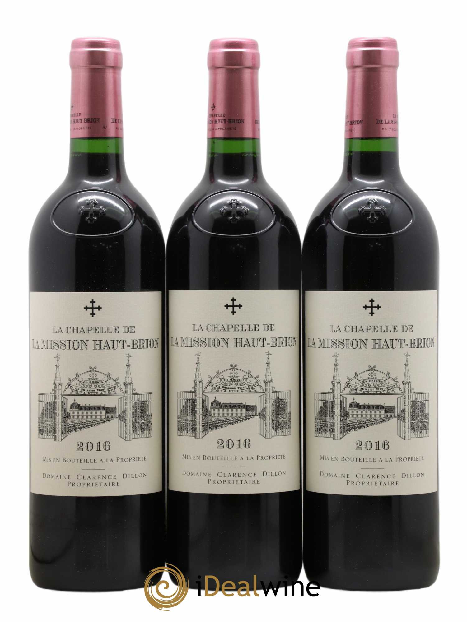 La Chapelle de La Mission Haut-Brion Second Vin  2016 - Lot de 6 Bouteilles