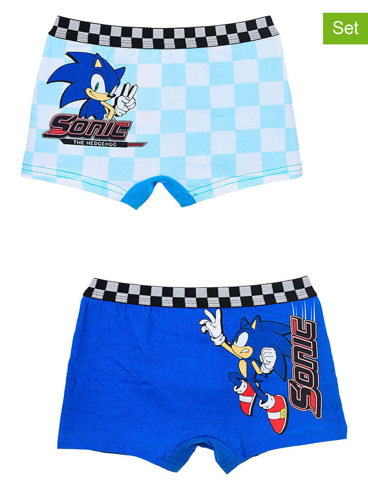 Sonic 2er-Set: Boxershorts 