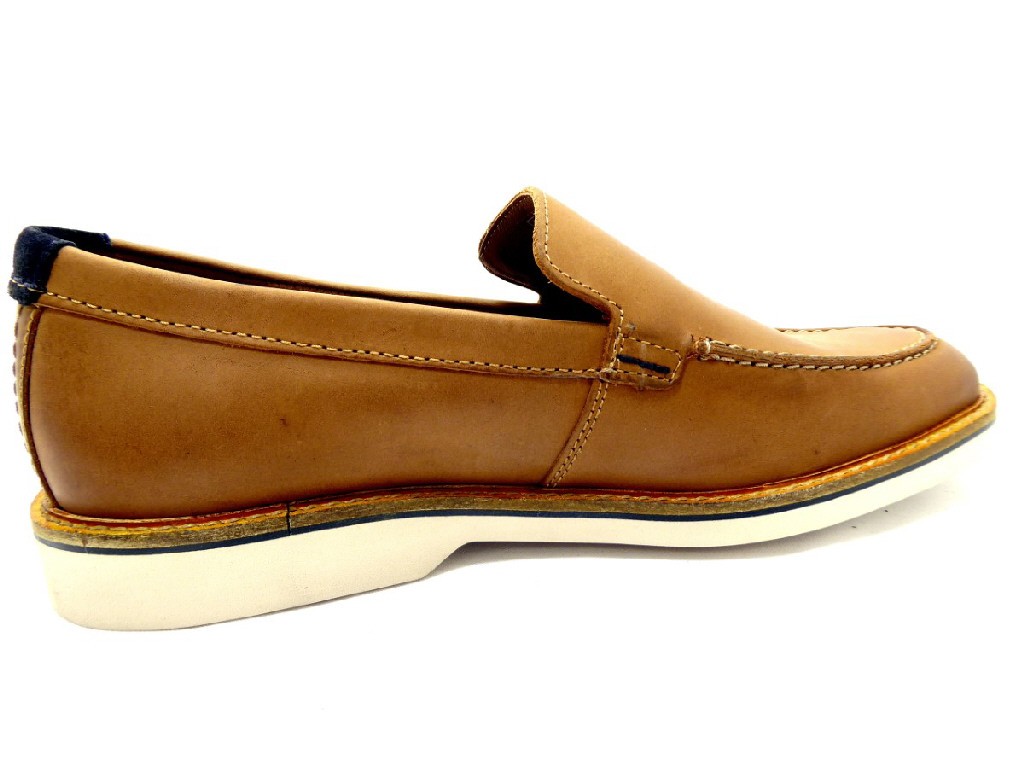 CLARKS Komfort Slipper braun