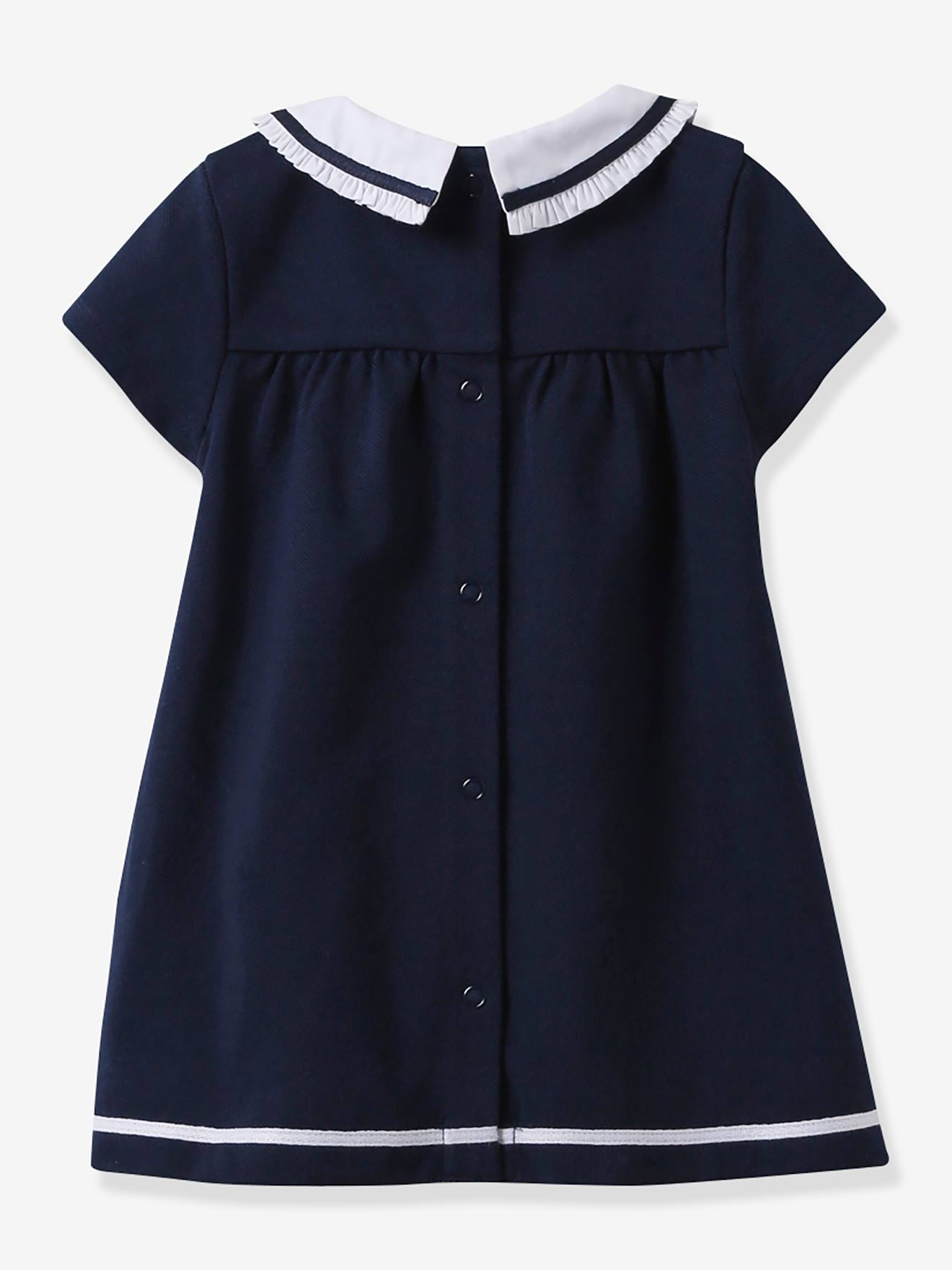 Cyrillus Baby Kleid CYRILLUS, Bio-Baumwolle - marine