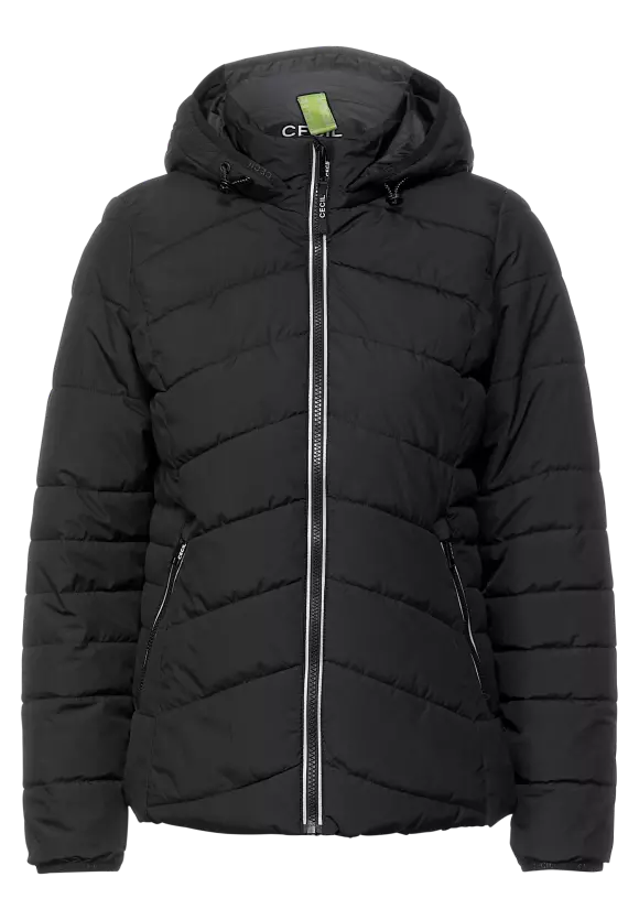 CECIL Steppjacke mit Kapuze