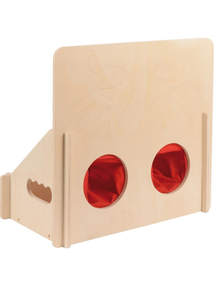 Eduplay Fühlkasten, 34 x 32 x 20 cm Sensorik-Lernspiel in Natur in Natur/Rot günstig kaufen onesize