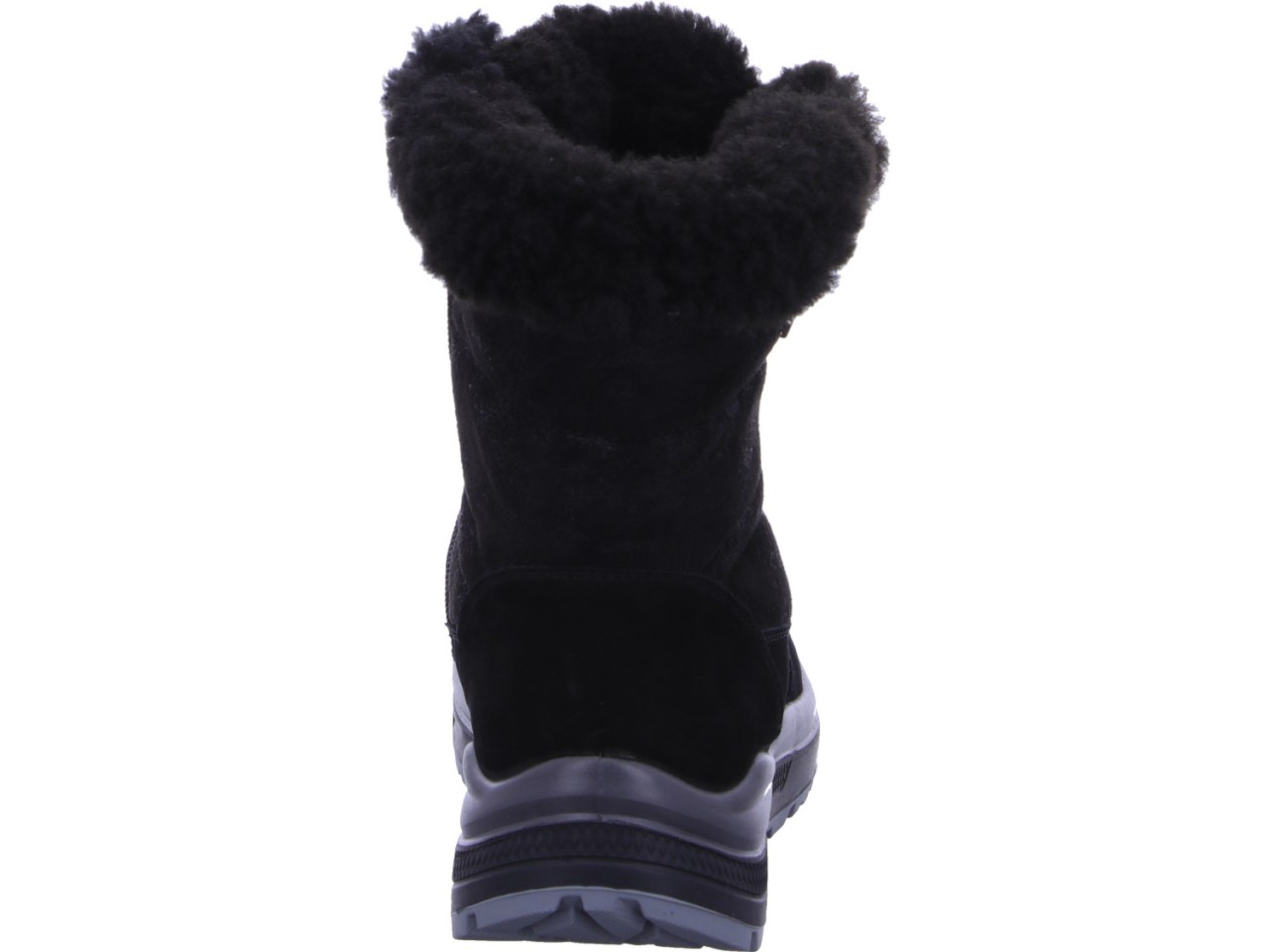 GLÜCKSCHUH Schnür-Stiefeletten schwarz