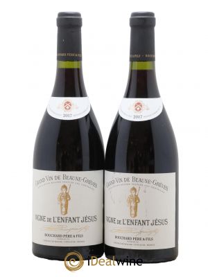 Beaune 1er cru Grèves - Vigne de l'Enfant Jésus Bouchard Père & Fils  2017 - Lot de 2 Bouteilles