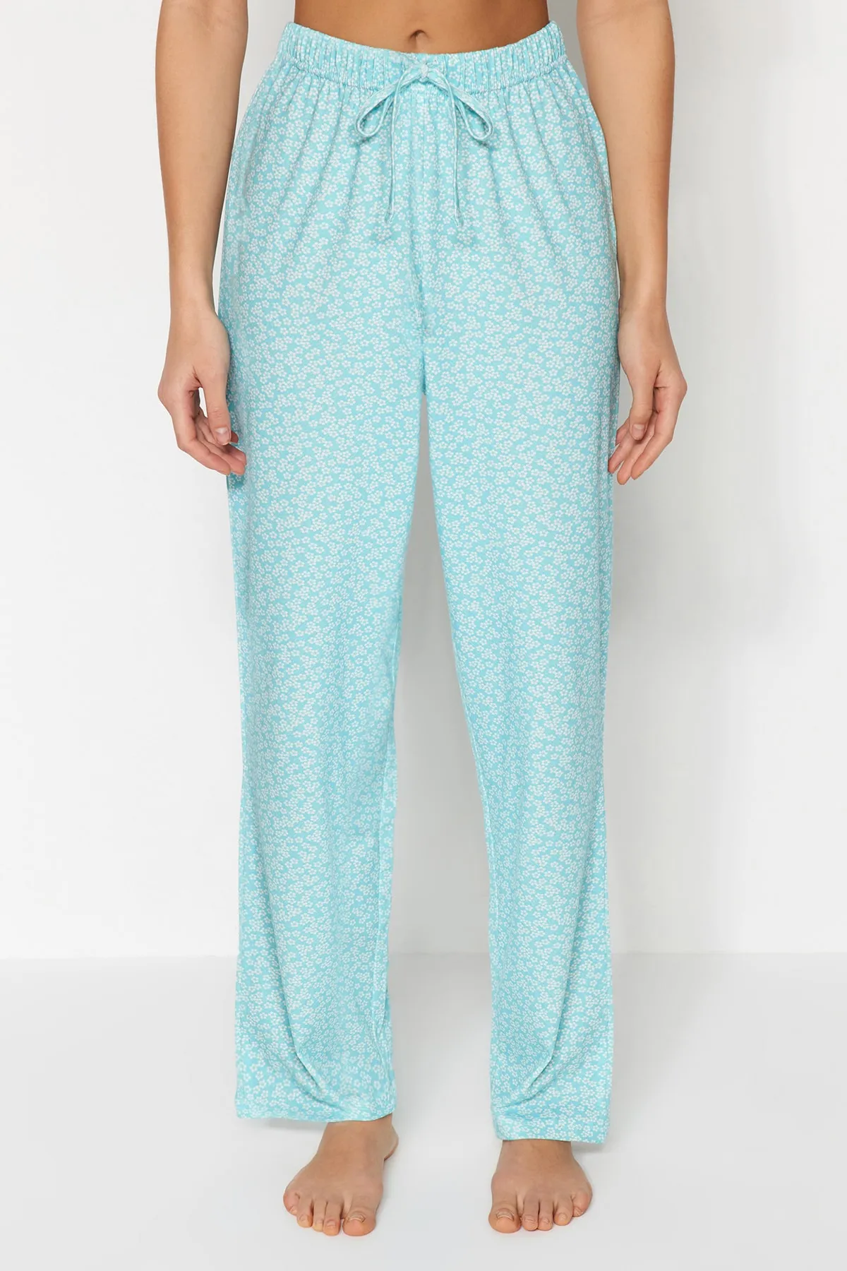 Trendyol Collection  Pyjamahose - Blau - Straight