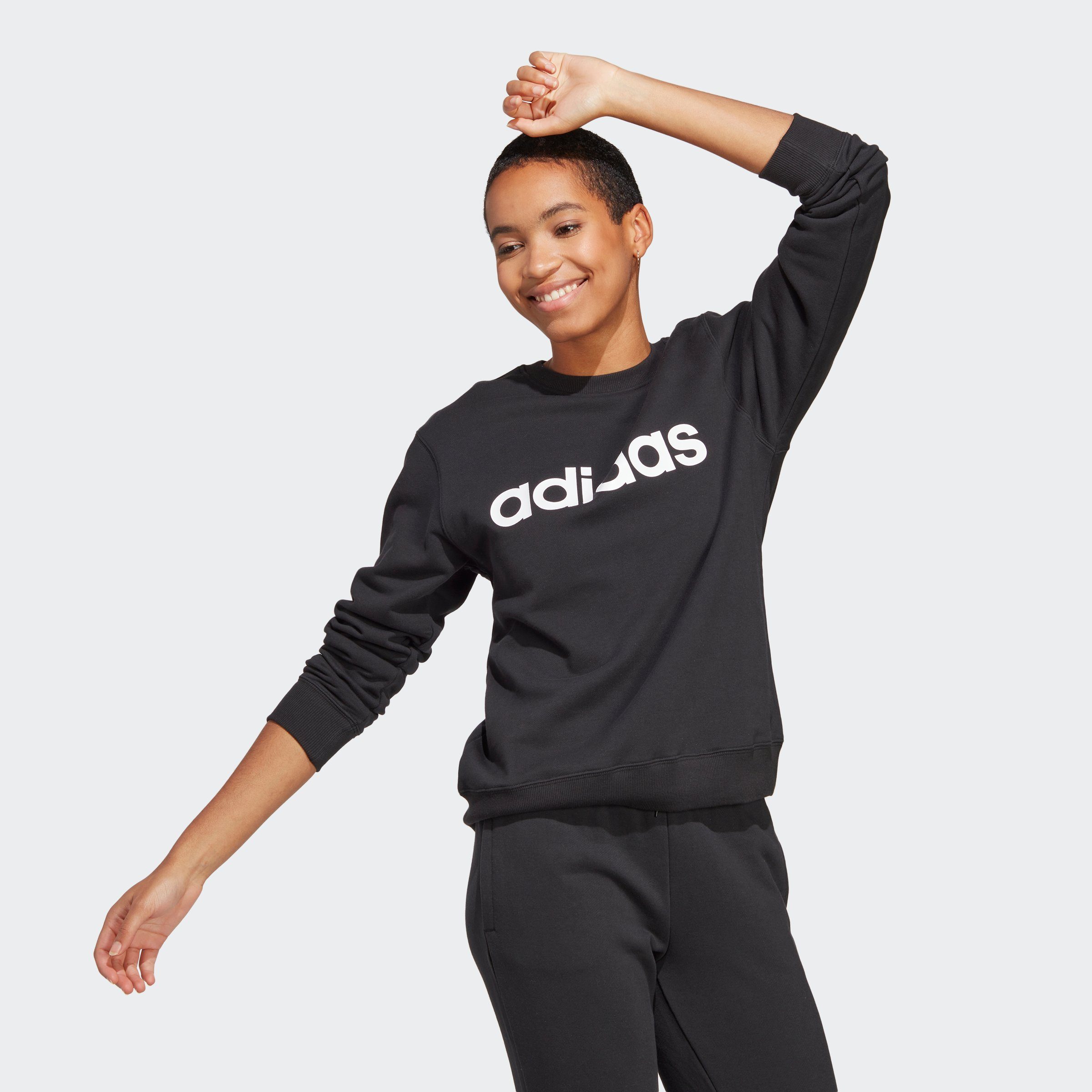adidas Sportswear Sweatshirt ESSENTIALS LINEAR FRENCH TERRY
