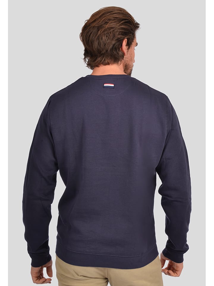 U.S. Polo Assn. Sweatshirt in Dunkelblau günstig kaufen