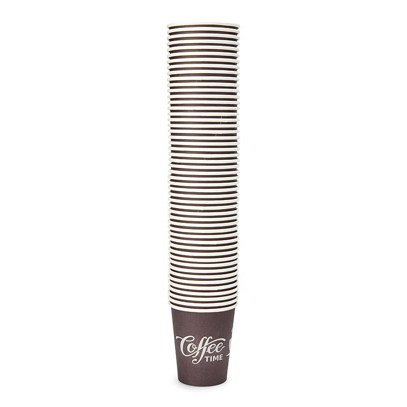 Quick Pappbeger 50-PK 2,5 dl Coffee time
