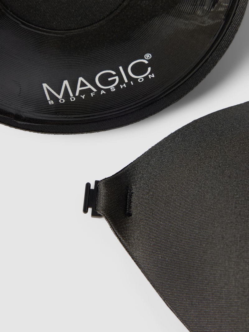 BH mit Push-up-Effekt Modell 'Backless Beauty' in schwarz