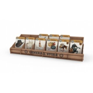 Western Legends - Wooden General Store Organizer