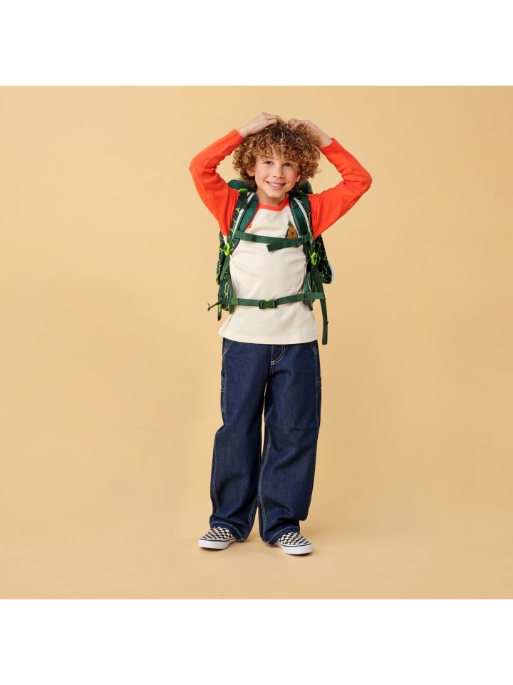 Ergobag Grundschulranzen-Set CUBO BärRex 5-tlg. in Grün günstig kaufen onesize