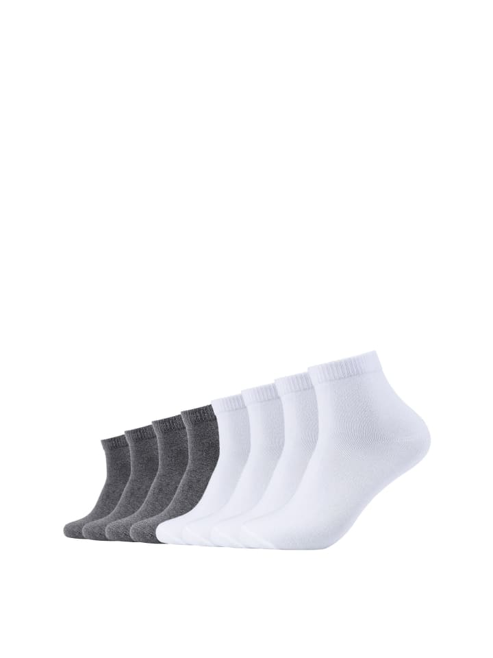 S. Oliver Kurzsocken 8er Pack essentials in Weiß mix günstig kaufen