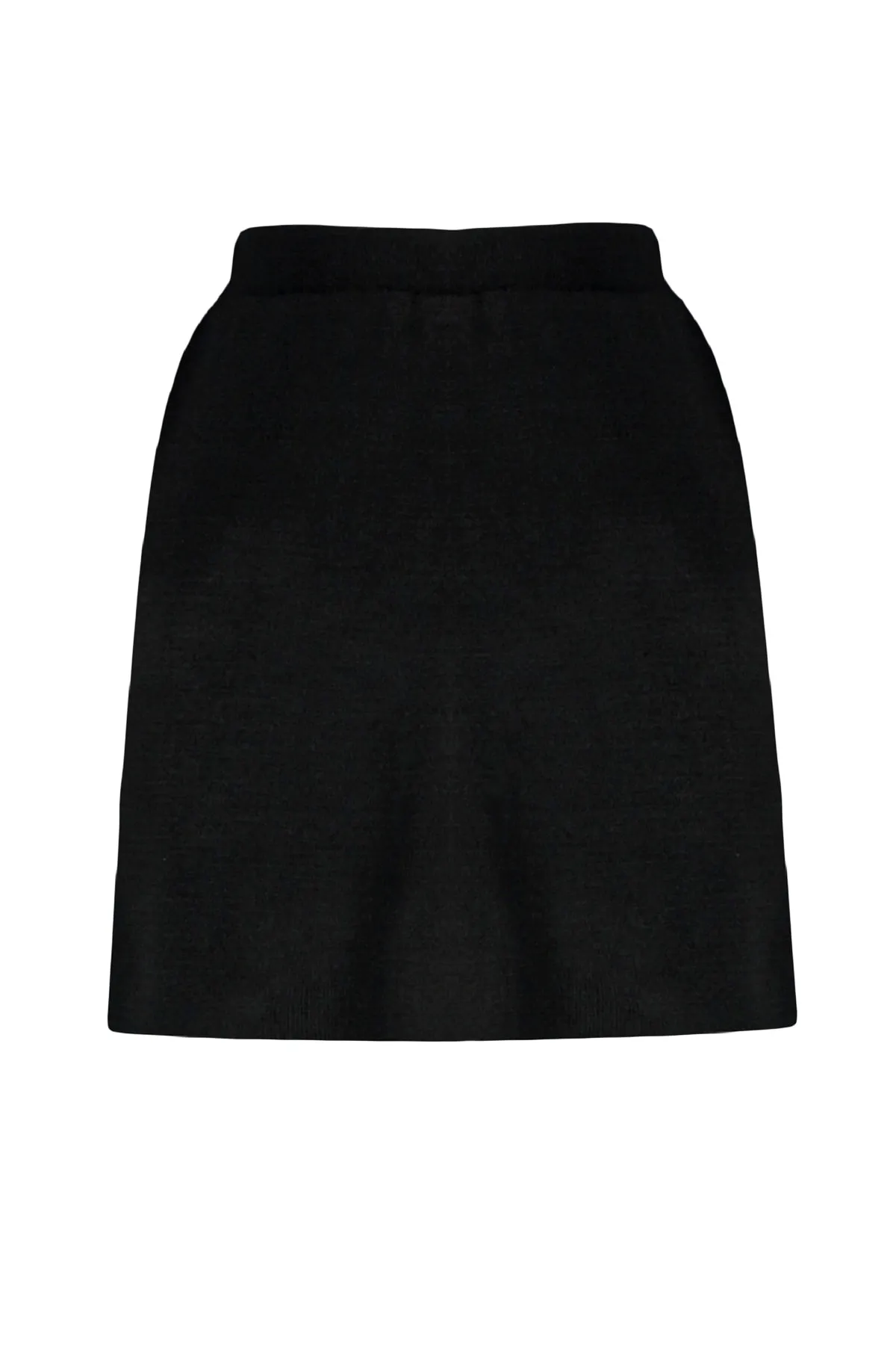 Trendyol Curve  Schwarze Strickshorts im Rock-Look