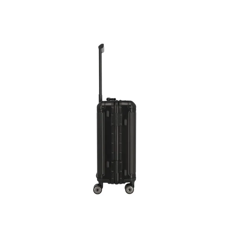 Travelite NEXT Trolley S mit 4 Rollen (55cm) - Schwarz