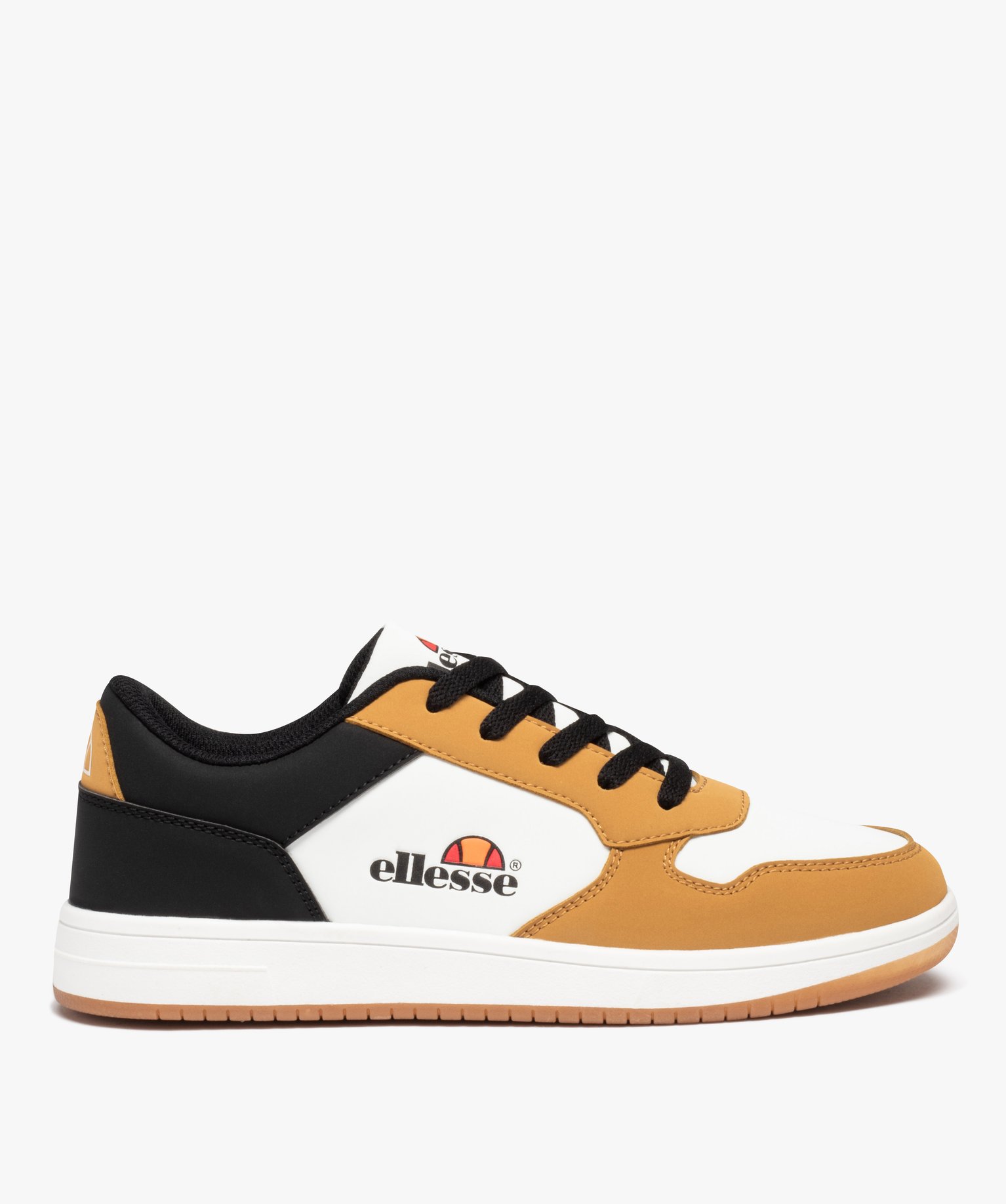 Baskets Garçon bicolores à lacets - Ellesse blanc | GEMO