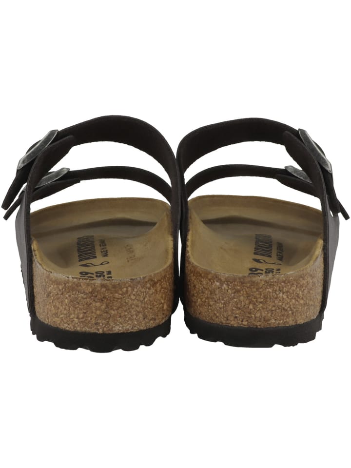 Birkenstock Sandale Arizona Birko-Flor Nubuk normal in dunkelgrau günstig kaufen 46