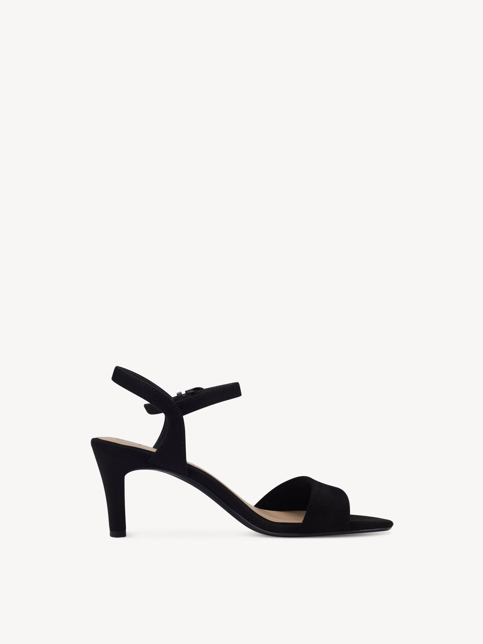 Sandale à talon - noir