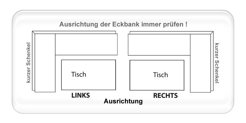 expendio Eckbankgruppe Grover XL, (komplette Tischgruppe, Spar-Set, 4-tlg), Tisch Kernbuche + Eckbank / Polsterbank Calla + Stuhl Cordia walnut
