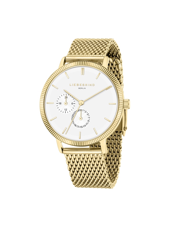 LIEBESKIND BERLIN Armbanduhr in gold günstig kaufen onesize