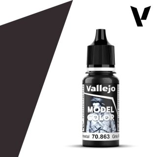 Vallejo Model Color - Gunmetal Grey (70863) (18ml)