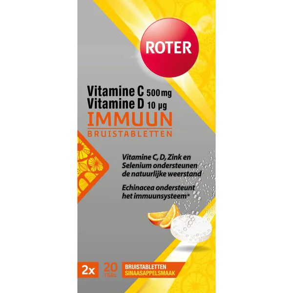 Roter Immune Effervescent Tablets 2 x 20 pieces