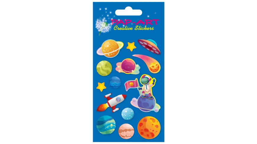 PAP-ART Soft-Sticker Eva Planeten
