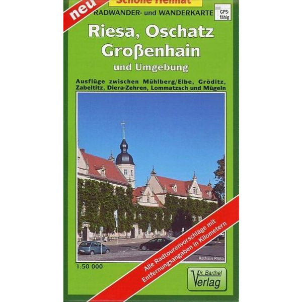 Riesa, Oschatz, Großenhain und Umgebung 1 : 50 000 - Wanderkarte